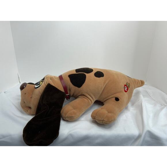 Tonka Vintage Pound Puppies Plush Dog Tan Brown Spots Heart Logo 17 1985 - Picture 7 of 10